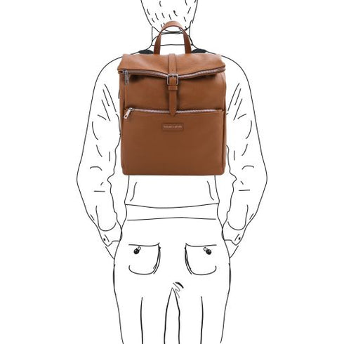 Denver - Soft leather backpack